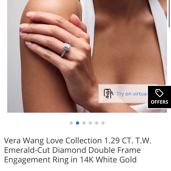 Vera Wang-  bridal set - Picture 6 of 6